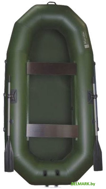 Гребная лодка Муссон Н-300 С (зеленый) - фото
