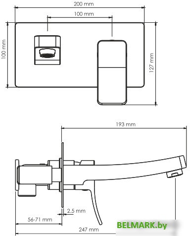 Смеситель Wasserkraft Aller 10630 - фото2