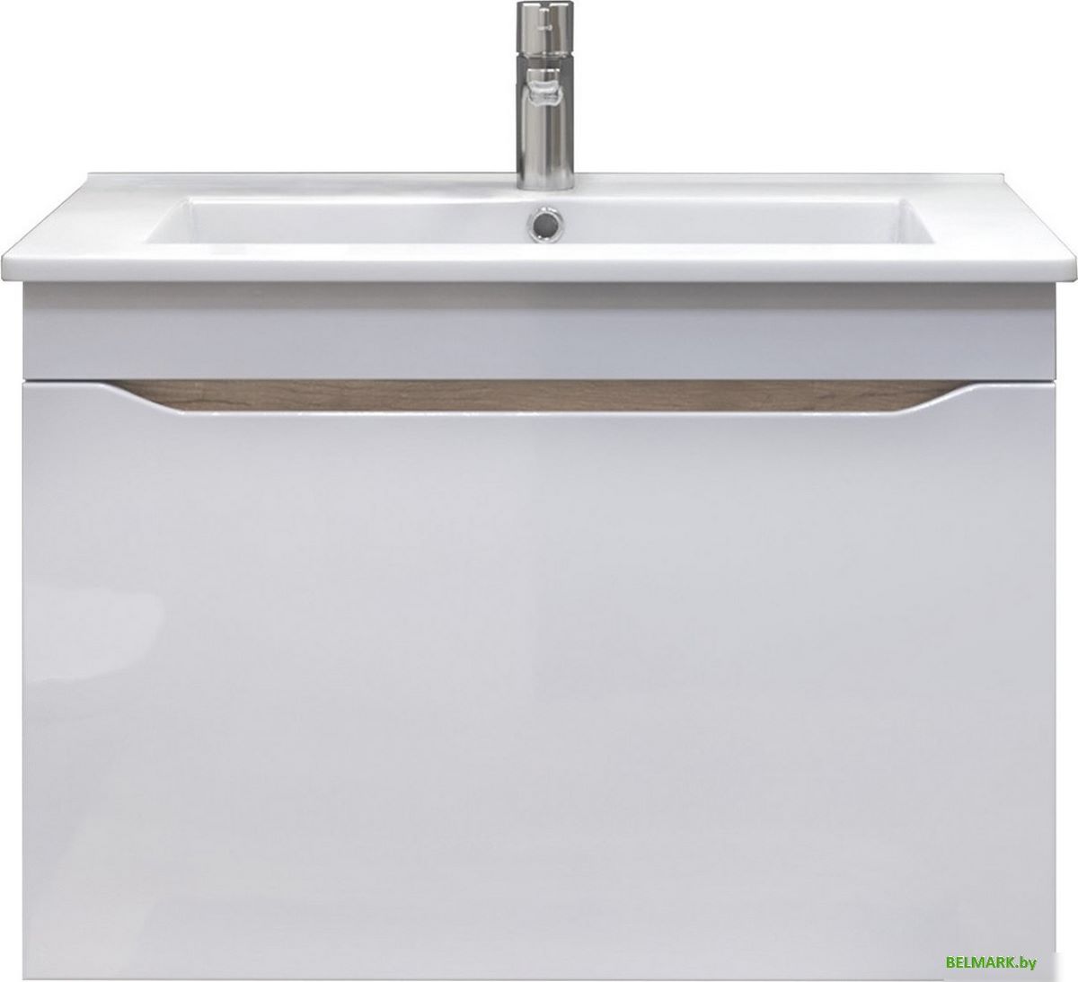 Vigo Тумба под умывальник Grani 750-0-1 Оскар подвесная (дуб золотой) - фото