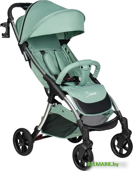 Коляска прогулочная «книга» Farfello Sunrise FS-005 (мятный/серебристый) - фото