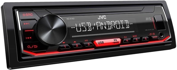 USB-магнитола JVC KD-X162 - фото2