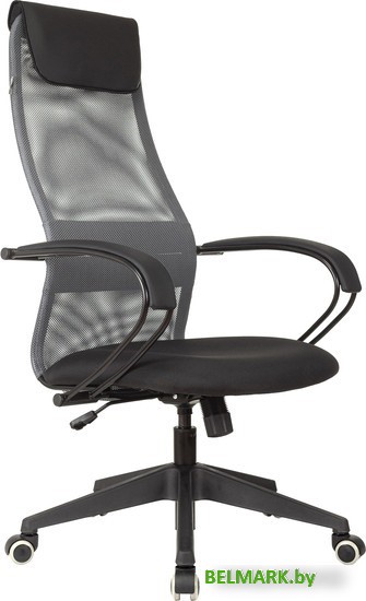 Офисное кресло Бюрократ CH-607 (темно-серый TW-04/черный Neo Black) - фото