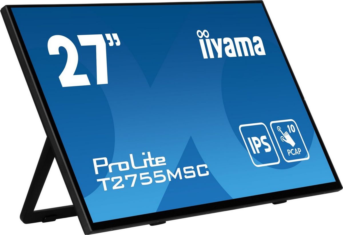 Портативный монитор Iiyama ProLite T2755MSC-B1 - фото2