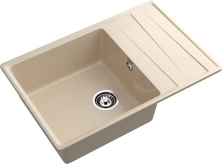 Кухонная мойка GranFest GF-LV-760L (кашемир) - фото2