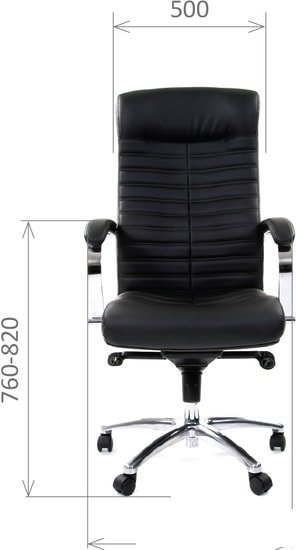 Кресло CHAIRMAN 480 (коричневый) - фото2