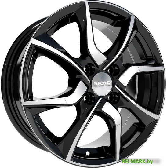 Литые диски SKAD Тулон 15x6" 4x114.3мм DIA 67.1мм ET 45мм Алмаз - фото