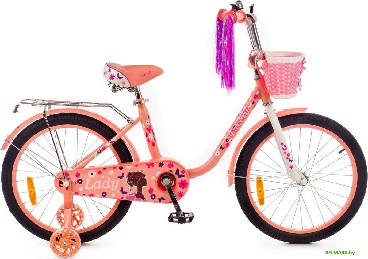 Детский велосипед Favorit Lady LAD-20PC - фото