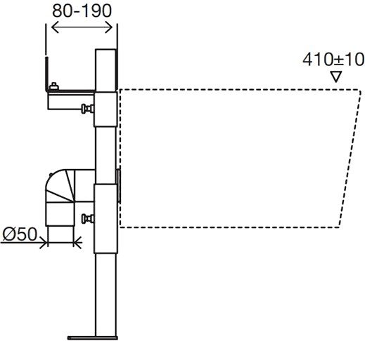 Инсталляция для биде OLI Easy Eco Bidet - фото2