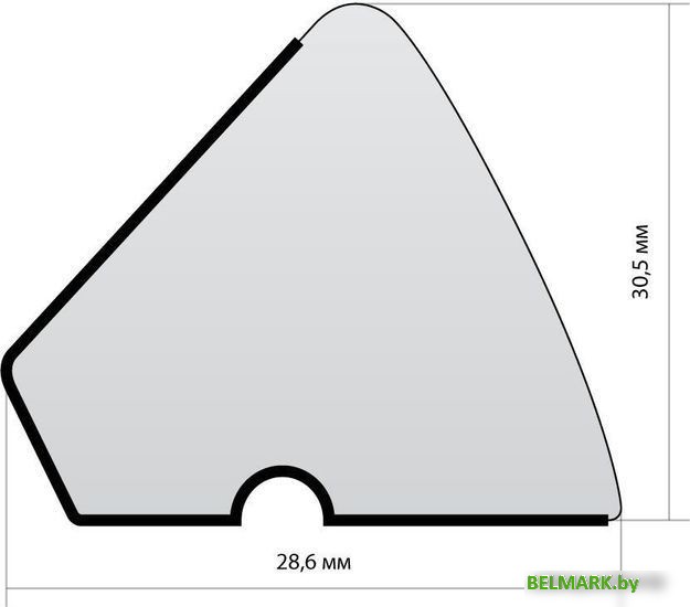 Профиль резиновый Rasson U-118 70.026.72.0 - фото2