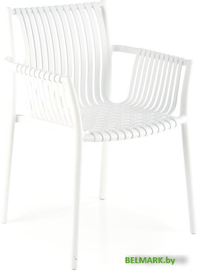 Стул с подлокотниками Halmar K492 (белый) - фото