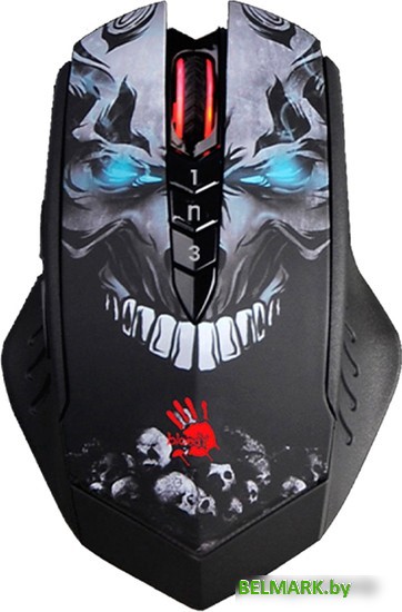 Игровая мышь A4Tech Bloody R80 Plus (Skull) - фото