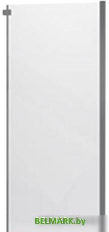 Душевая стенка Veconi 90x195 KP06GR-90-01-C4 (стекло прозрачное/брашированный графит) - фото