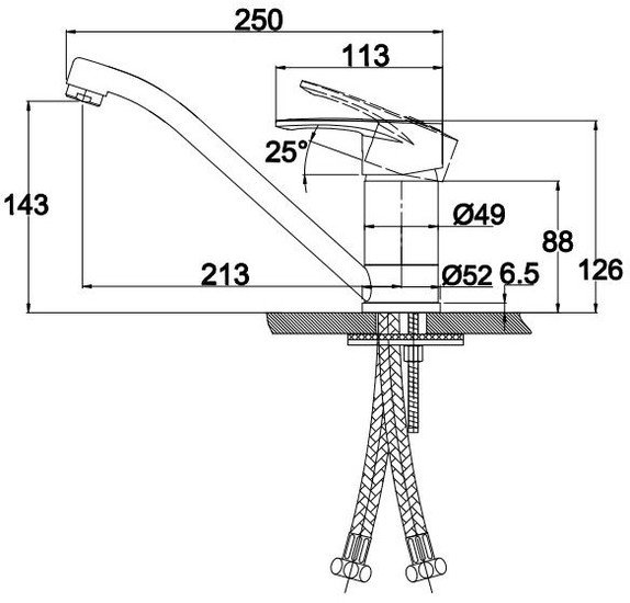 Смеситель Kaiser City [20433] - фото2