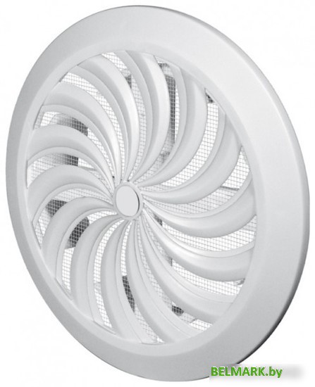 Вентиляционная решетка Awenta Classic T88 d100-150 (белый) - фото