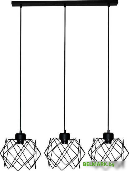 Подвесная люстра Элетех Сигма 231 НСБ 01-3х60-161 Е27 1005404791 (черный муар) - фото