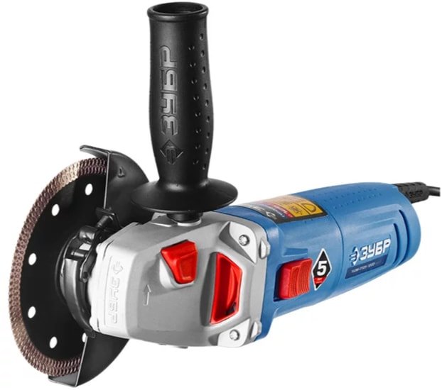 Угловая шлифмашина Зубр УШМ-П125-750 - фото2