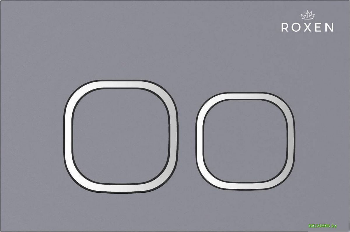 Унитаз подвесной Roxen Vine Tornado в комплекте с инсталляцией StounFix Dual Fresh 6 в 1 979019 (кнопка: серый гранит) - фото2