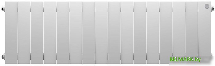 Биметаллический радиатор Royal Thermo PianoForte 300 Bianco Traffico (16 секций) - фото