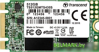 SSD Transcend 430S 512GB TS512GMTS430S - фото