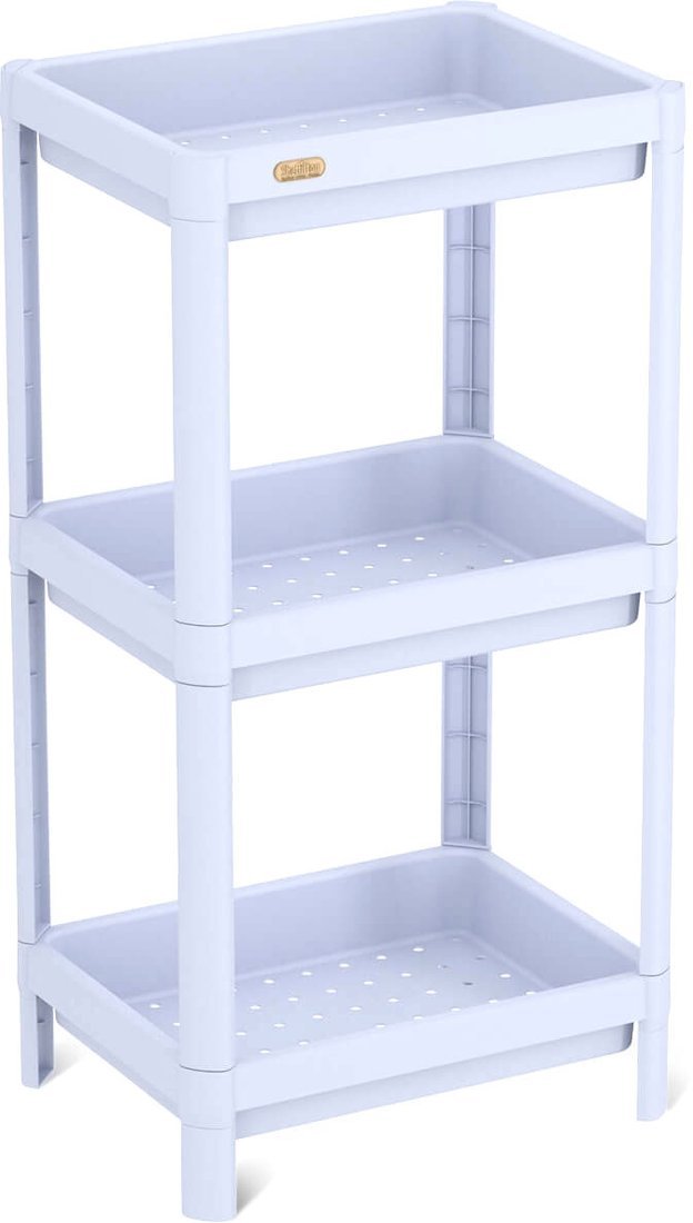 Стеллаж Sheffilton SHT-SS25-3 (пастельно-лиловый) - фото