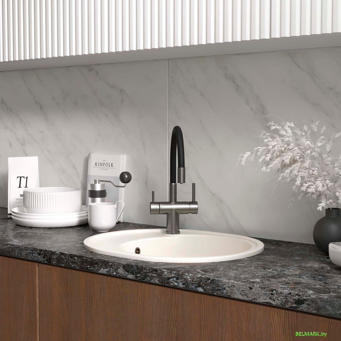 Кухонная мойка Reflexion Allonge RF0658WH - фото2