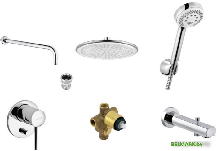 Душевая система Kludi Bozz 386310576 - фото