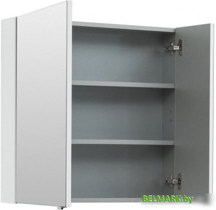 Aquanet Шкаф с зеркалом Порто 70 00241748 (белый) - фото2