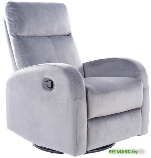Реклайнер Signal Olimp Velvet Bluvel 14 (серый) - фото