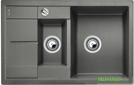 Кухонная мойка Blanco Metra 6 S Compact (алюметаллик) [513553] - фото