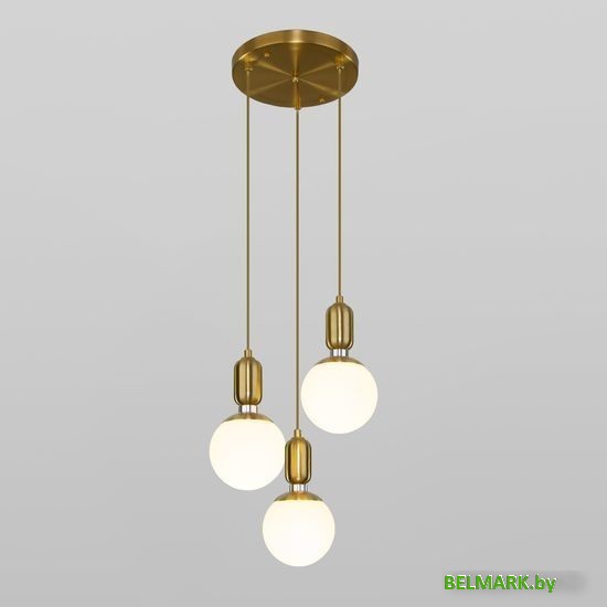 Подвесная люстра Евросвет Bubble 50151/3 (латунь) - фото2