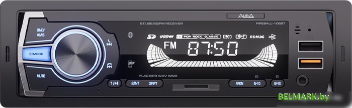 USB-магнитола Aura Fireball-106BT - фото