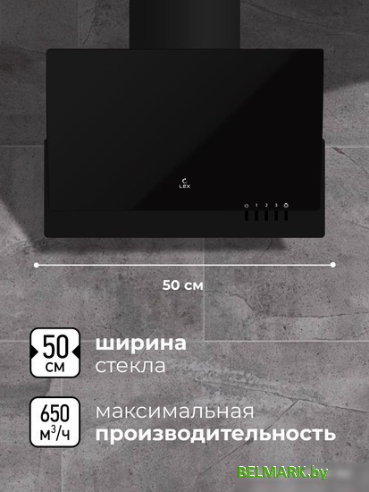 Кухонная вытяжка LEX Mera 500 (черный) - фото2