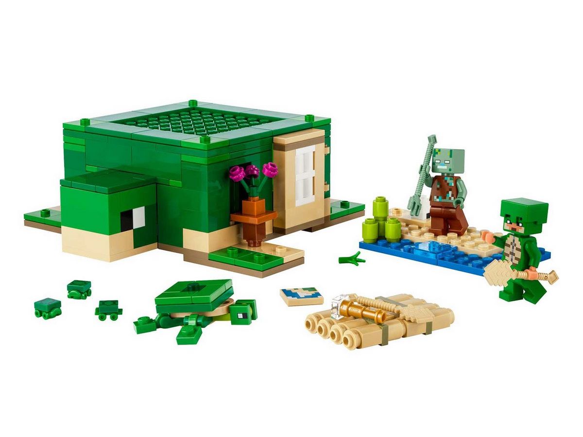 Конструктор LEGO Minecraft 21254 Домик на Черепашьем пляже - фото2
