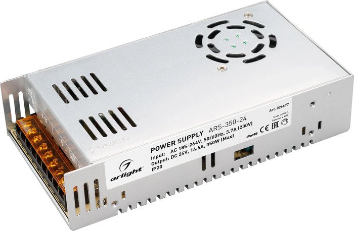 Блок питания Arlight ARS-350-24 026677 - фото2