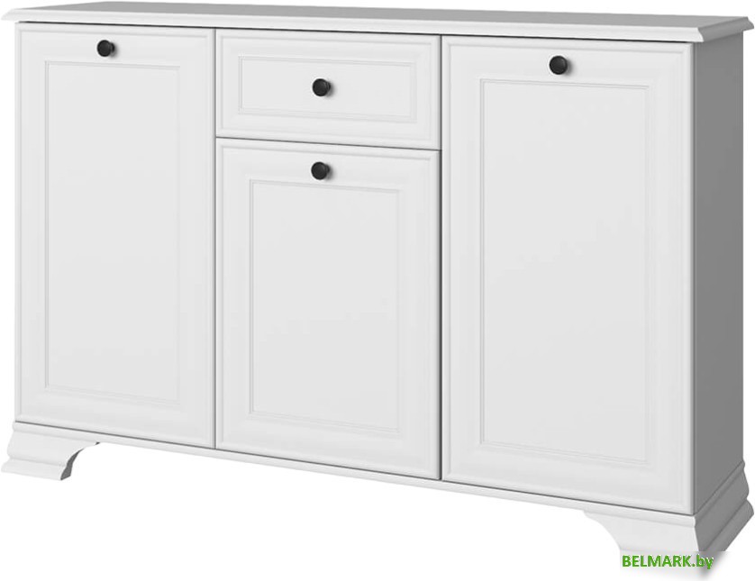 Тумба Anrex Tiffany 3D1S (белый) - фото