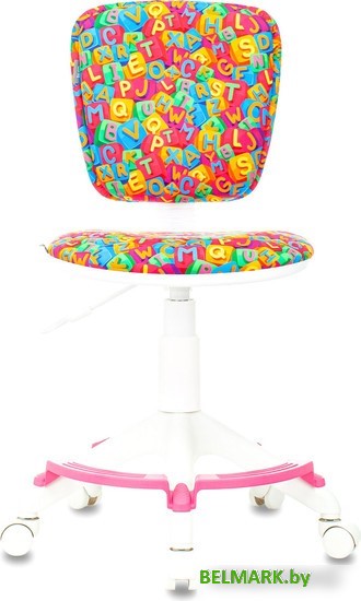 Компьютерное кресло Бюрократ CH-W204/F (алфавит/пластик белый) - фото2