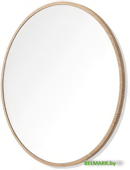 Зеркало eMZe Color Round D90 COLOR.90.90.KRD (красное дерево) - фото