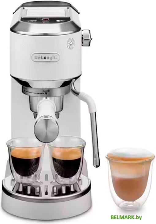 Рожковая кофеварка DeLonghi Dedica EC890.WI - фото