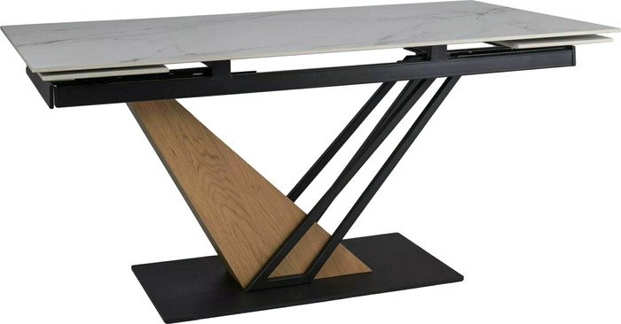 Кухонный стол Signal Genesis GENESISBD160 (белый/дуб) - фото2