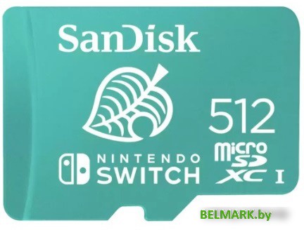Карта памяти SanDisk For Nintendo Switch microSDXC SDSQXAO-512G-GN3ZN 512GB - фото