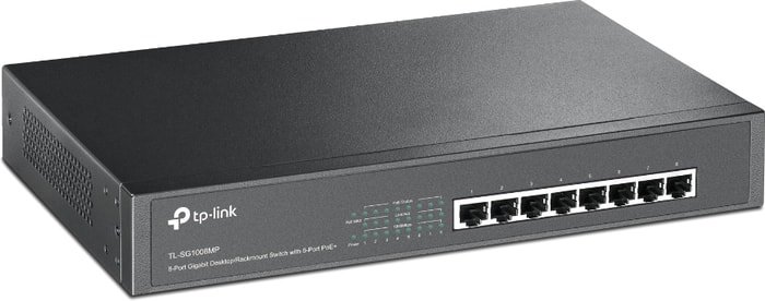 Коммутатор TP-Link TL-SG1008MP - фото2