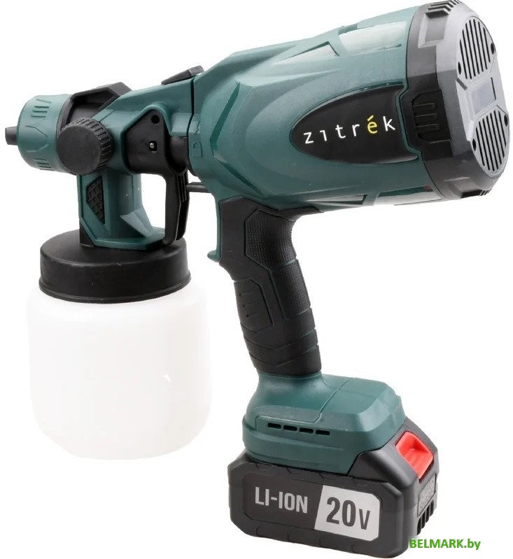 Краскораспылитель Zitrek ZKSG 20 Li 085-1030 (с 1-им АКБ) - фото