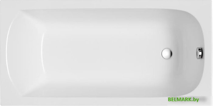 Ванна Polimat CLASSIC Slim 170x70 с ножками - фото
