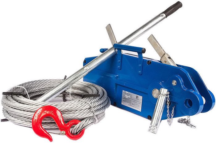 Лебёдка для автомобиля TOR МТМ 800 0.8т 20м 1002530 - фото