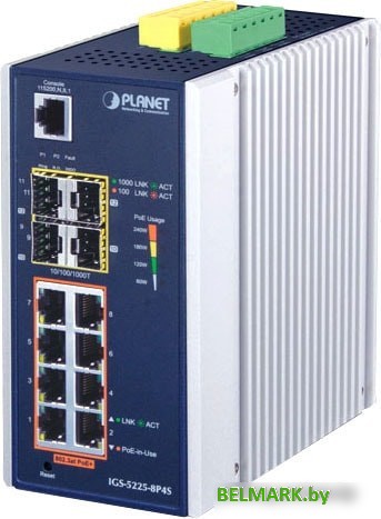 Коммутатор PLANET IGS-5225-8P4S - фото