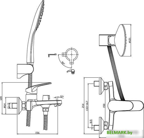 Смеситель Rossinka Silvermix RS45-30 - фото2