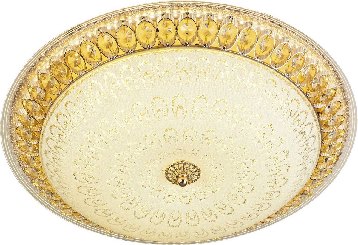 Припотолочная люстра LED4U L1109-500 GD - фото