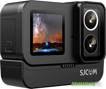 Экшен-камера SJCAM SJ20 Dual Lens (черный) - фото2