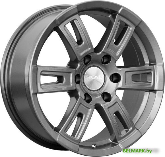 Литые диски SKAD Тор 18x8" 6x139.7мм DIA 67.1мм ET 30мм Графит - фото