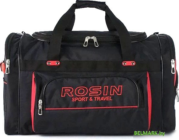 Спортивная сумка Rosin 001-2403-BKR (черный/красный) - фото